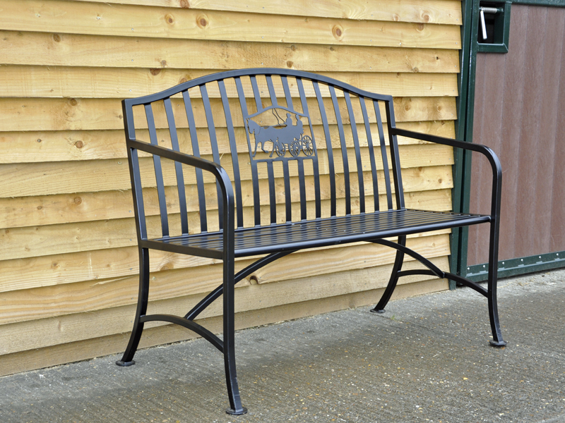 Bennington Silhouette Metal Bench Bennington Furniture